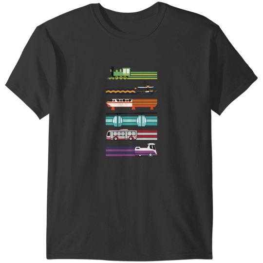 Discover Magical Transportation T-Shirts