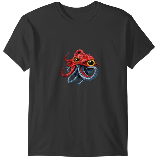Discover Wrong octopus Berserkk design T-Shirts