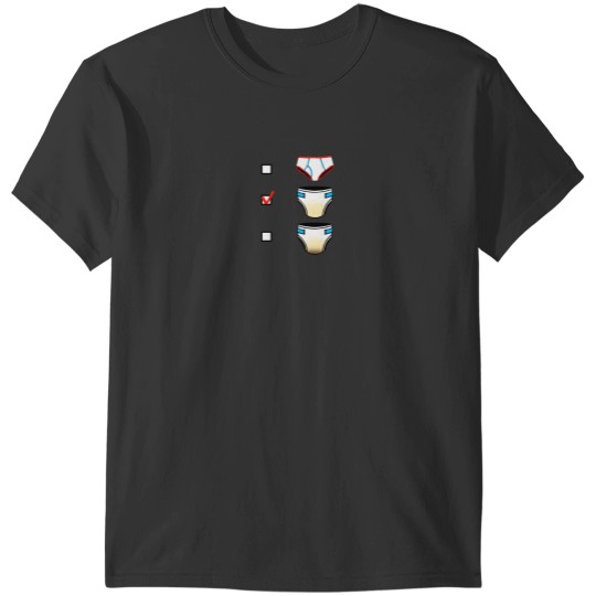 Discover Underwear Preferences T-Shirts