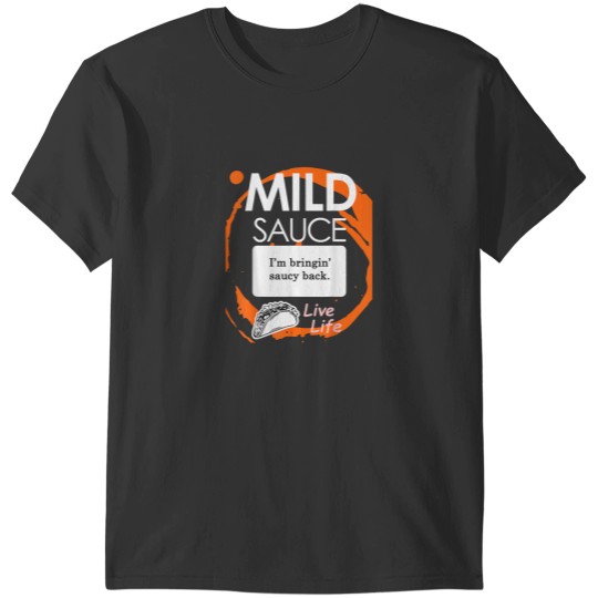 Discover Taco Sauce Shirt Mild Halloween Costume Tshirt T-Shirts