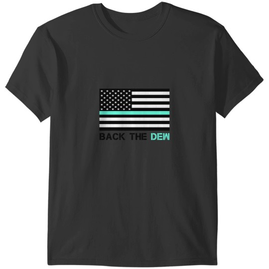 Discover Back the Dew Thin Dew Line Baja Blast Pride T-Shirts