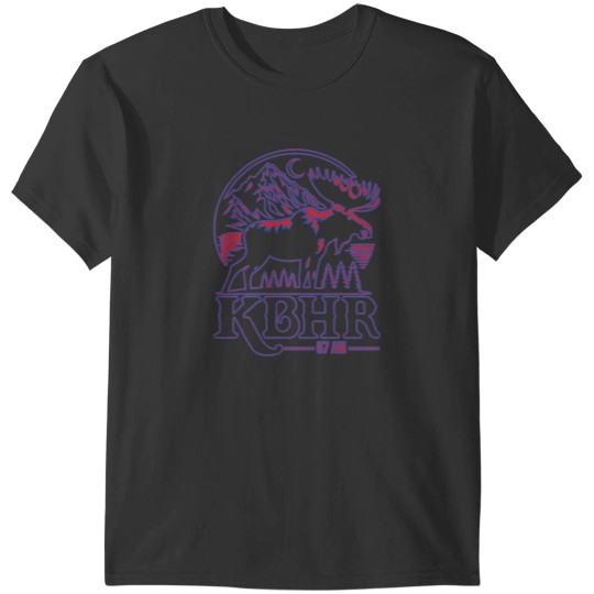 Discover KBHR 57 AM  Northern Exposure Radio Station T-Shirt T-Shirts