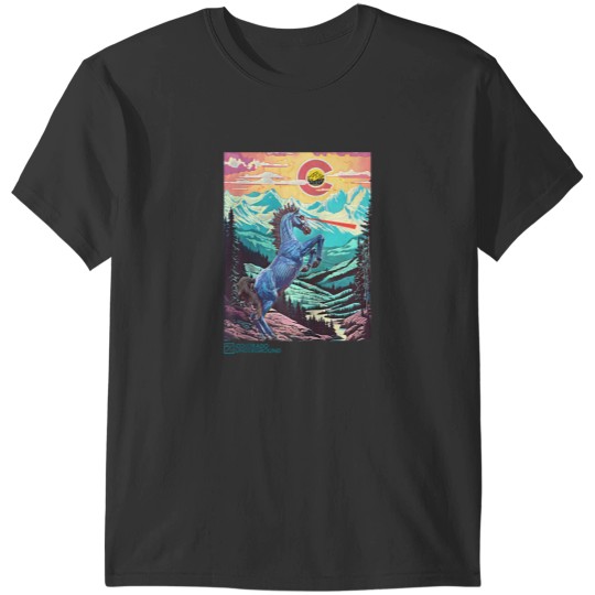 Discover colorado blucifer demon horse baseball T-Shirts