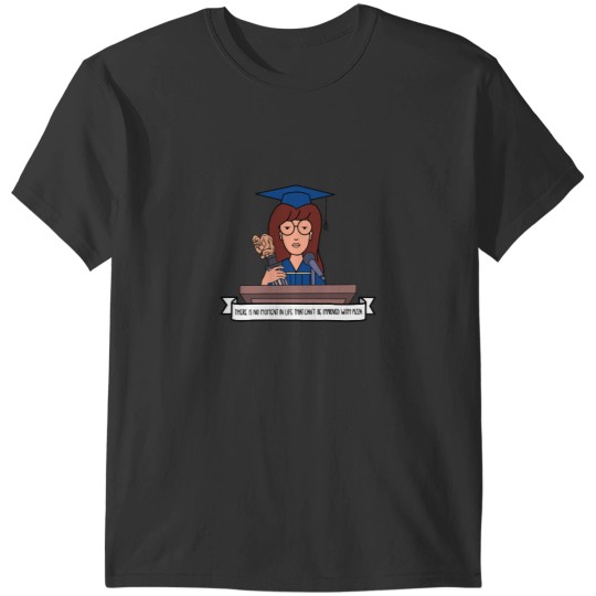 Discover Daria Graduate Pizza Quote Active T-Shirts