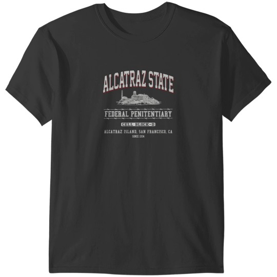 Discover Alcatraz State T-Shirts