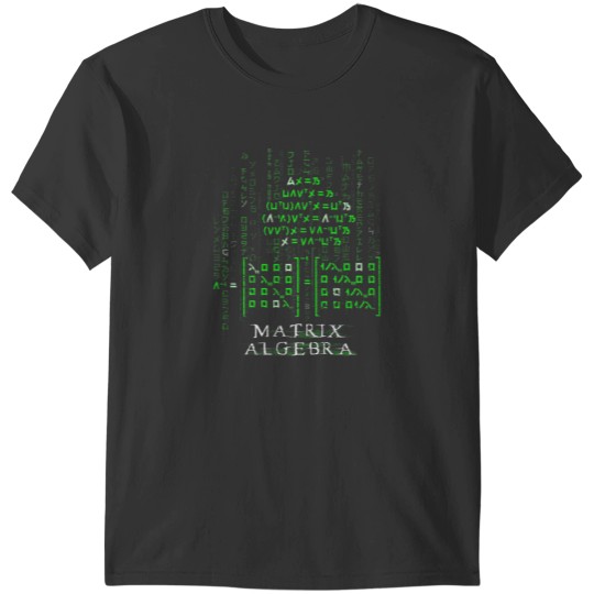 Discover Matrix Algebra T-Shirt T-Shirts