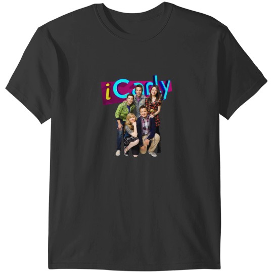 Discover Funny Gift Icarly Cast And Signature T-Shirts
