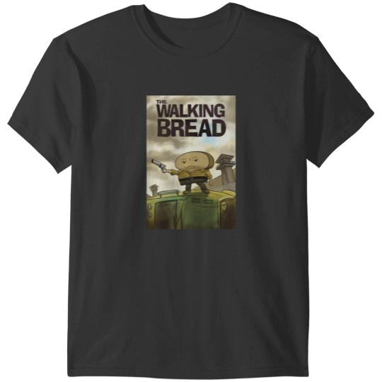 Discover The Walking Bread T-Shirt T-Shirts