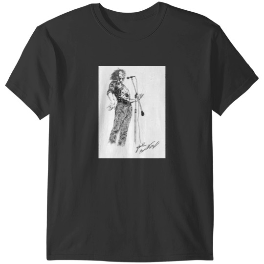 Discover Joe Cocker Original Hand Drawn Ink Artwork T-Shirt T-Shirts