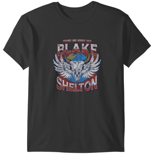 Discover NEW BLAKE SHELTON - FRIEND AND HEROES TOUR 2020 FRONT T-Shirts