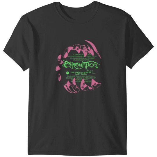 Discover Chromatica tracklist T-Shirts