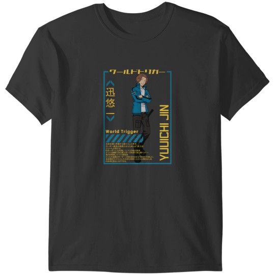 Discover Yuuichi Jin - World Trigger T-Shirts