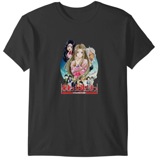 Discover Oh my Goddess Belldandy 90s anime waifu tribute T-Shirts