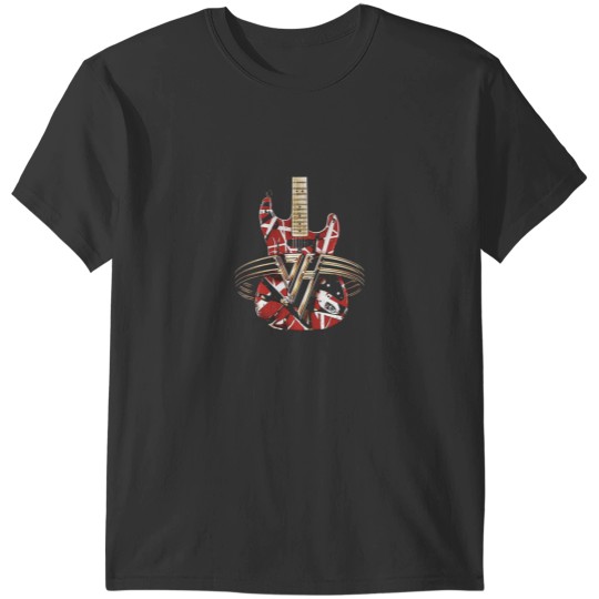 Discover red van guitar halen T-Shirts