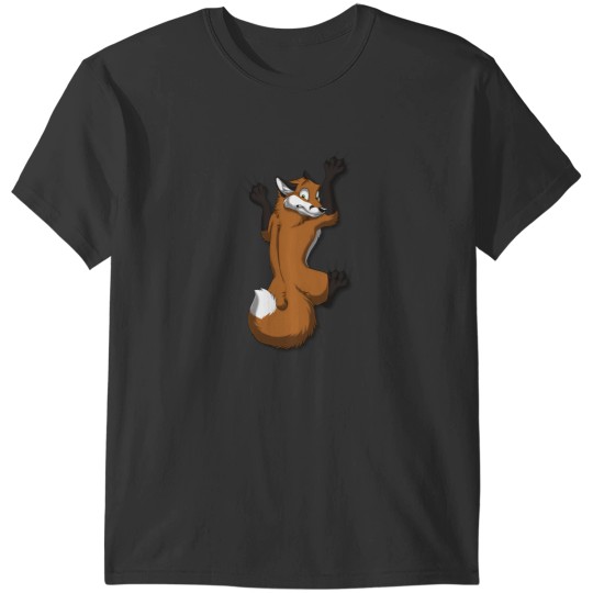 Discover Clinging Red Fox T-Shirts