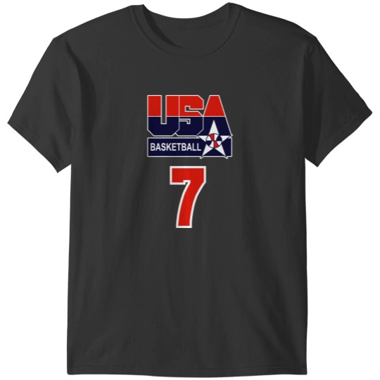 Discover USA DREAM TEAM 92 - Bird T-Shirt T-Shirts