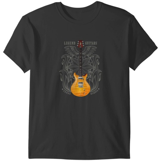 Discover Electric guitar PRS T-Shirt T-Shirts