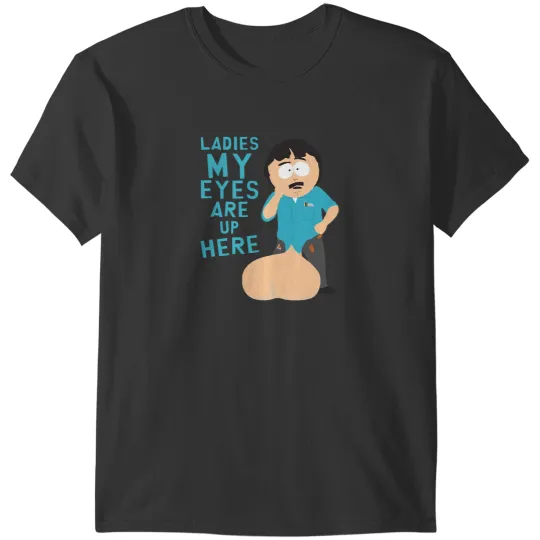 Discover Ladies My Eyes Are Up Here T-Shirts