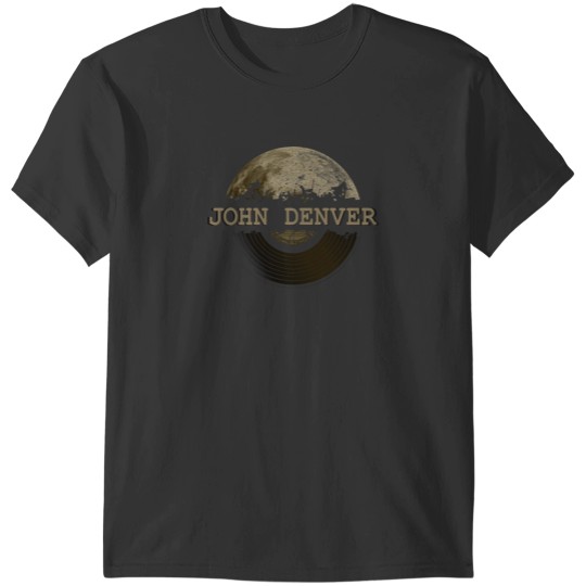 Discover john denver gold moon vinyl T-Shirt T-Shirts