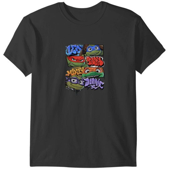 Discover Teenage Mutant Ninja Turtles Mutant Mayhem Graffiti T-Shirt