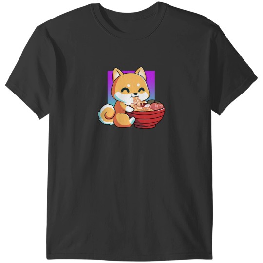 Discover Cute Fox The Great Ramen Off Kanagawa T-Shirts