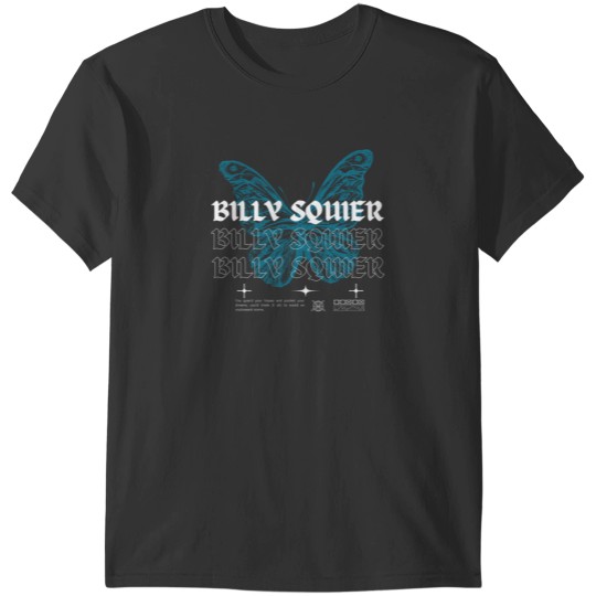 Discover Billy Squier  Butterfly T-Shirt T-Shirts