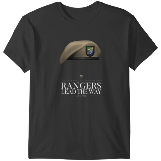 Discover 75th Ranger Regiment - Rangers Lead The Way T-Shirts