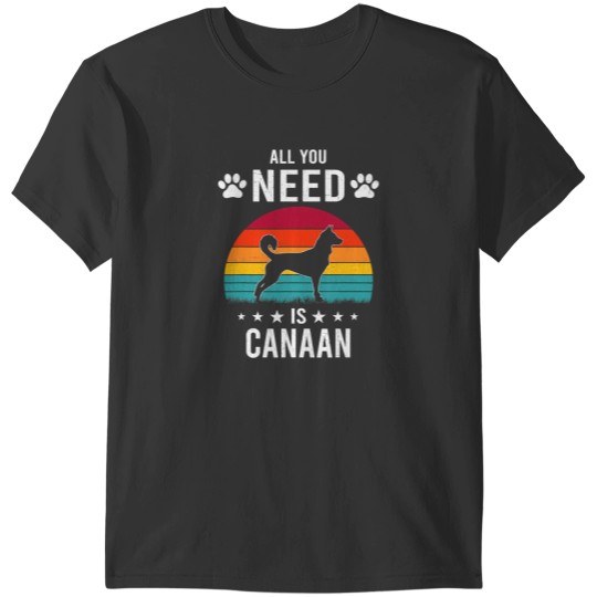 Discover All You Need Is Canaan Dog Lover T-Shirts