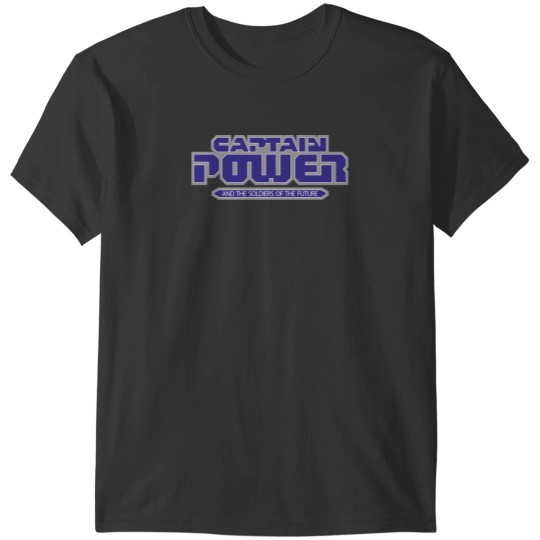 Discover Captain Power and the Soldiers Of The Future Logo T-Shirt T-Shirts