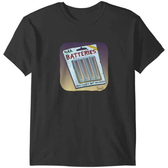 Discover Batteries NOT Included T-Shirt T-Shirts