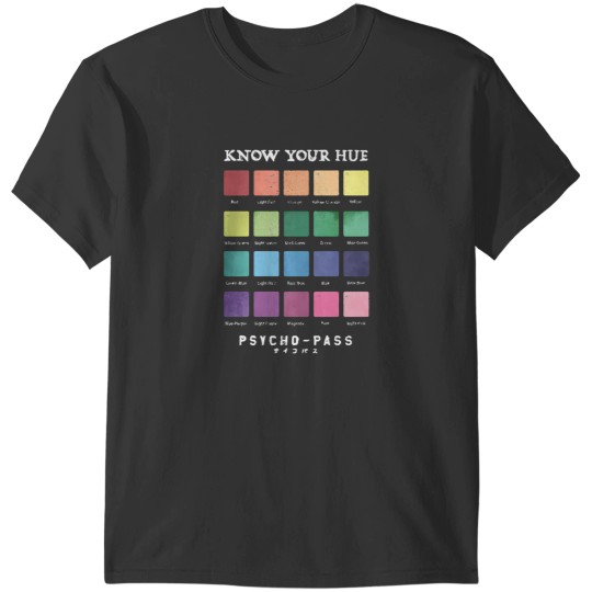 Discover Know Your Hue 1 T-Shirts