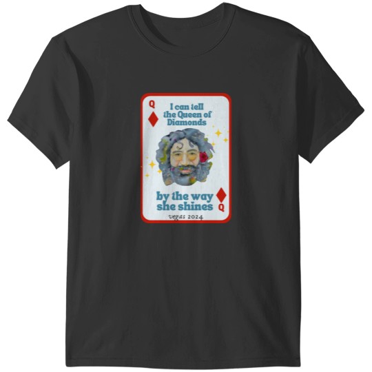 Discover Queen of Diamonds T-Shirt T-Shirts