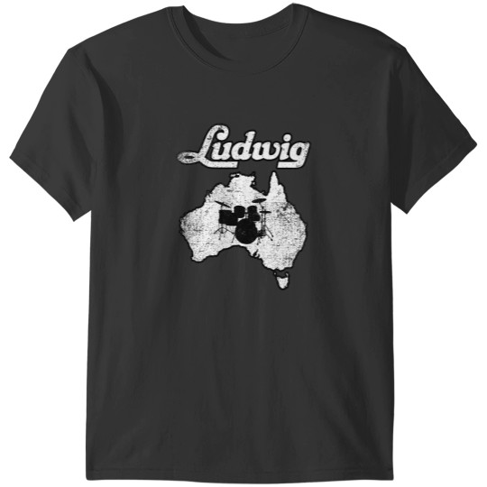 Discover AUSTRALIAN DRUMMER LUDWIG DRUMS | BAND AND MUSICIAN T-SHIRT T-Shirts