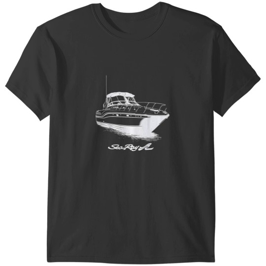 Discover sea ray sundancer 32 on back T-Shirts