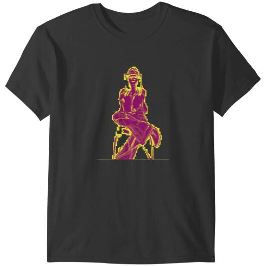 Discover WOMAN IN CHAIR Young witch quote T-Shirts