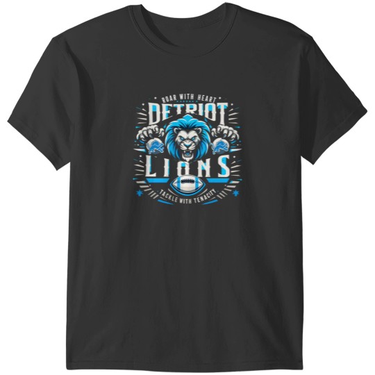 Discover detriot lions T-Shirt T-Shirts