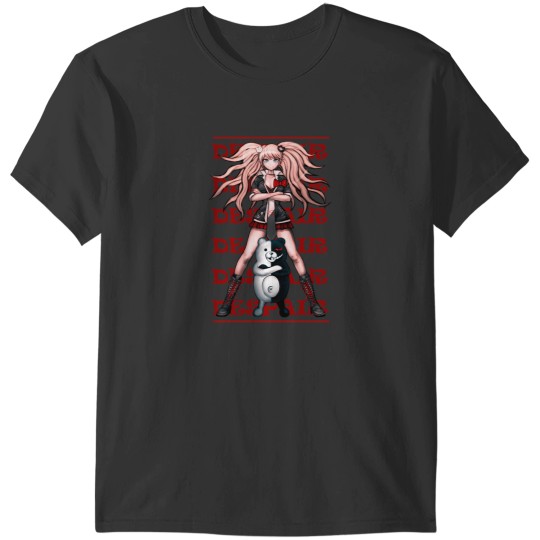 Discover Junko Enoshima Monokuma Danganrompa Despair 1 T-Shirts