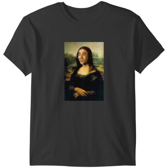 Discover Mona Lisa ~ Nicolas Cage T-Shirt T-Shirts