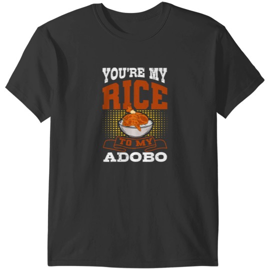 Discover Adobo Chicken Pinoy Rice Cuisine Philippine Flag T-Shirts