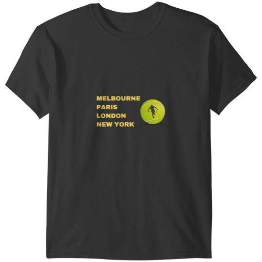 Discover Tennis Game Championship Cities T-Shirts