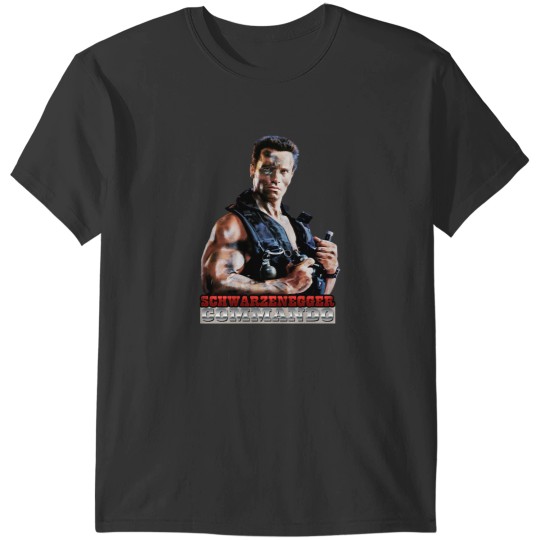 Discover Arnold Schwarzenegger Commando T-Shirts