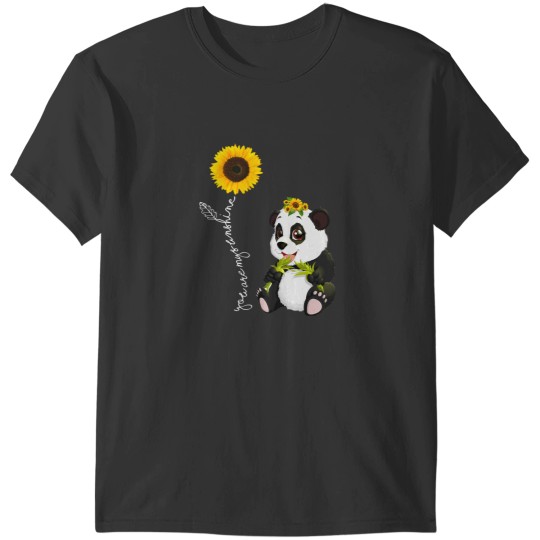 Discover You Are My Sunshine Panda Bear T-Shirts