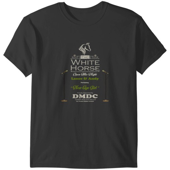 Discover The Detectoristss Eye Voodoo - The White Horse Mic Night T-Shirts