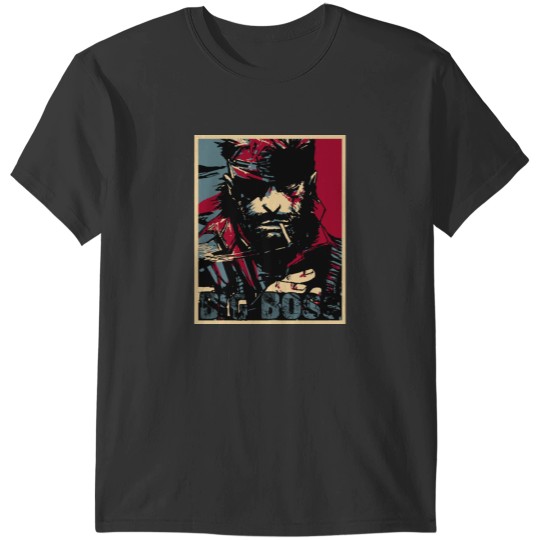 Discover Metal Gear Solid Big Boss T-Shirt T-Shirts