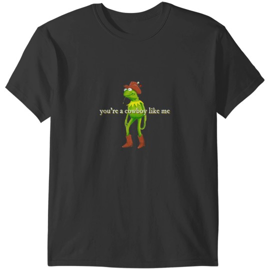 Discover Cowboy Like Me Frog T-Shirts