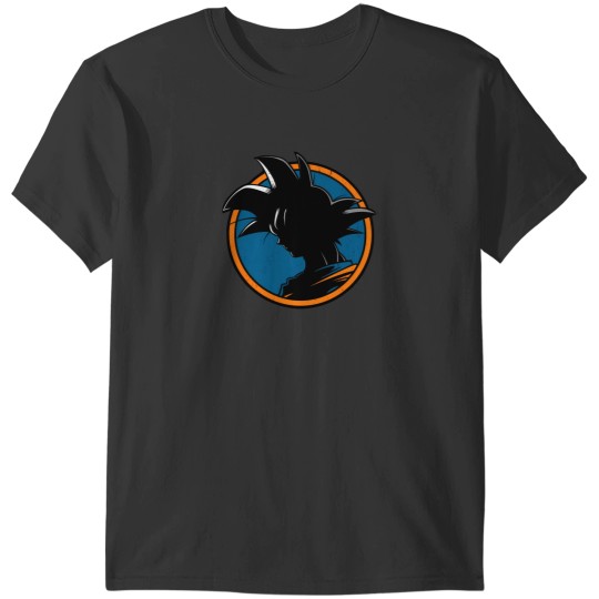 Discover Son Goku Dragon Ball Akira Toriyama Logo Silhouette 1 T-Shirts