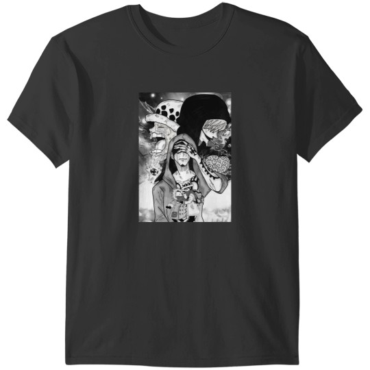Discover Trafalgar Law's Painting T-Shirts