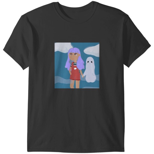 Discover Girl Sticker T-Shirts