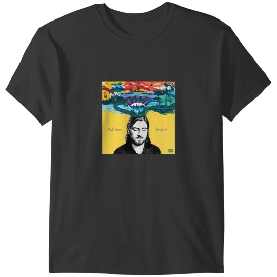 Discover Noah Kahann Busyhead Album Cover Long Noah Kahann Busyhead Album Cover Long T-Shirts