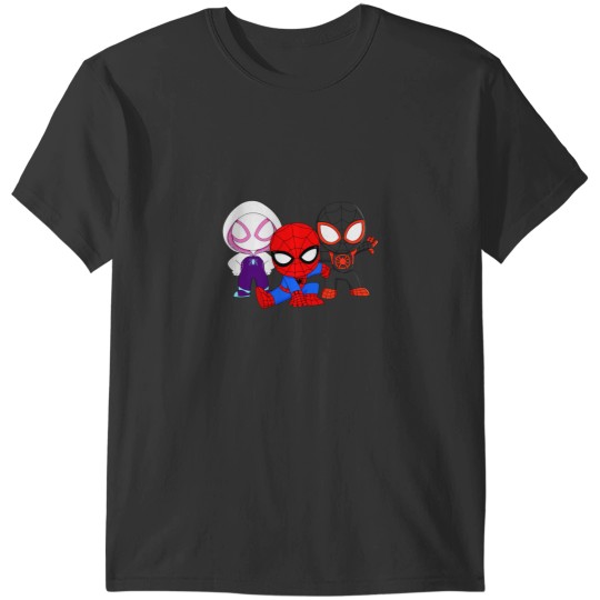 Discover Cute spiders friends spider ghosts girl cute baby spidey black amazing friends cartoon ghosts T-Shirts